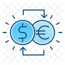 Currency Exchange Conversion Icon
