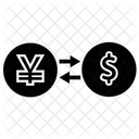 Money Transfer Sign Money Refund Financial Return Icon