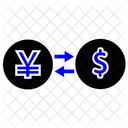 Money Transfer Sign Money Refund Financial Return Icon