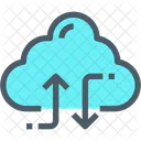 Exchange Data Cloud Icon