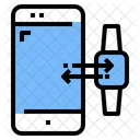 Exchange Data Device Connection Data Transfer Icon