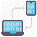 Exchange data  Icon