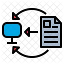Exchange Information Transfer Icon