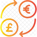 Exchange Euro To Pound Icon