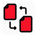 Exchange File Transfer Share Icon