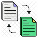 Exchange File Document File Icon