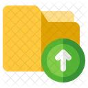 Folder Upload Storage Icon