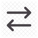 Exchange Transfer Two Arrows アイコン