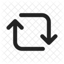 Flip Exchange Shuffle Icon