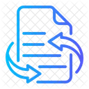 Exchange Send Document Icon