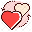 Love Exchange Heart Icon