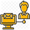 Exchange Mails Remote Working Email Exchange Icon