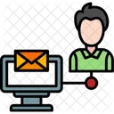 Exchange Mails Remote Working Email Exchange Icon