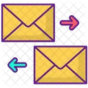Exchange Mails Mail Mails Icon
