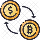 Exchange Arrow Currency Icon