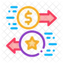 Money Exchange Bonuses Icon