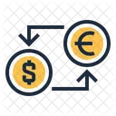 Dollar Euro Exchange Icon
