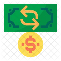 Exchange Money  Icon