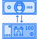 Exchange Money Banknote Icon