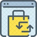 Exchange Parcel Package Icon