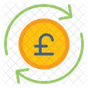 Exchange Poundsterling Money Icon