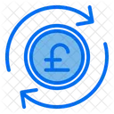 Exchange Poundsterling Money Icon
