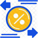 Exchange Rate Conversion Currency Icon