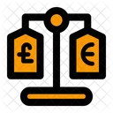 Exchange Rate Dollar Coin Icon