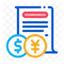 Exchange Rates  Icon