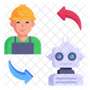Exchange Robot  Icon