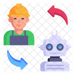 Exchange Robot  Icon