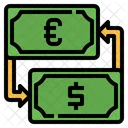 Exchanging Money  Icon