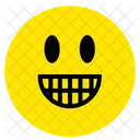 Excited Smiley Emotion Icon
