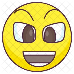 흥분된 이모티콘 Emoji 아이콘