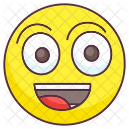 Excited Emoticon Emoji Icon