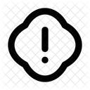 Exclamacao Cantos Arredondados Fechados Interface Do Usuario Interface Do Usuario Ícone