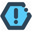 Sign Hexagon Exclamation Icon