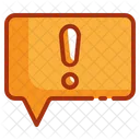 Exclamation Speech Warning Icon