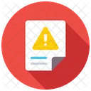 Document Error File Icon