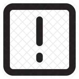Exclamation mark  Icon