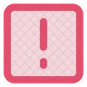Exclamation Mark Sq Fr Sign Mark Icon