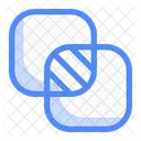 Exclude Design Tool Icon