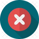 Excluir Cruzar Remover Icon