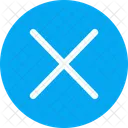 Excluir Cruzar Remover Icon