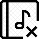 Musica Player Excluir Ícone