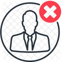 Excluir Usuario Remover Desativar Ícone