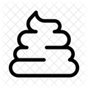 Excremento De Mascota Senal De Excremento Icono De Residuos Icono