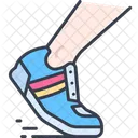Correr Sapato Correr Ícone