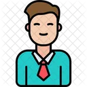 Executive Business Man Icon