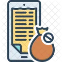 Exempt Free Gst Icon